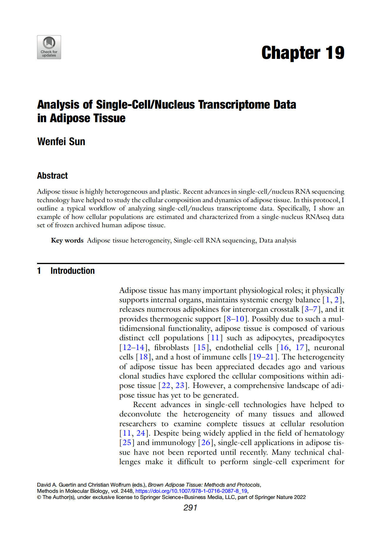 PUBLICATIONS — sun lab