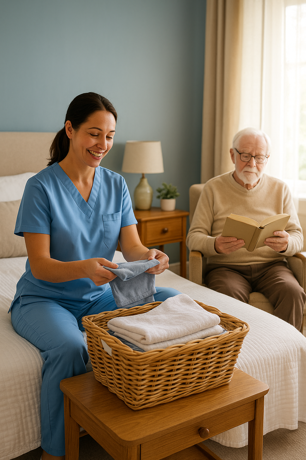 20250616_2046_Cheerful Caregiver's Touch_simple_compose_01jxxngj12ejbbtanpq9sk4rm6.png