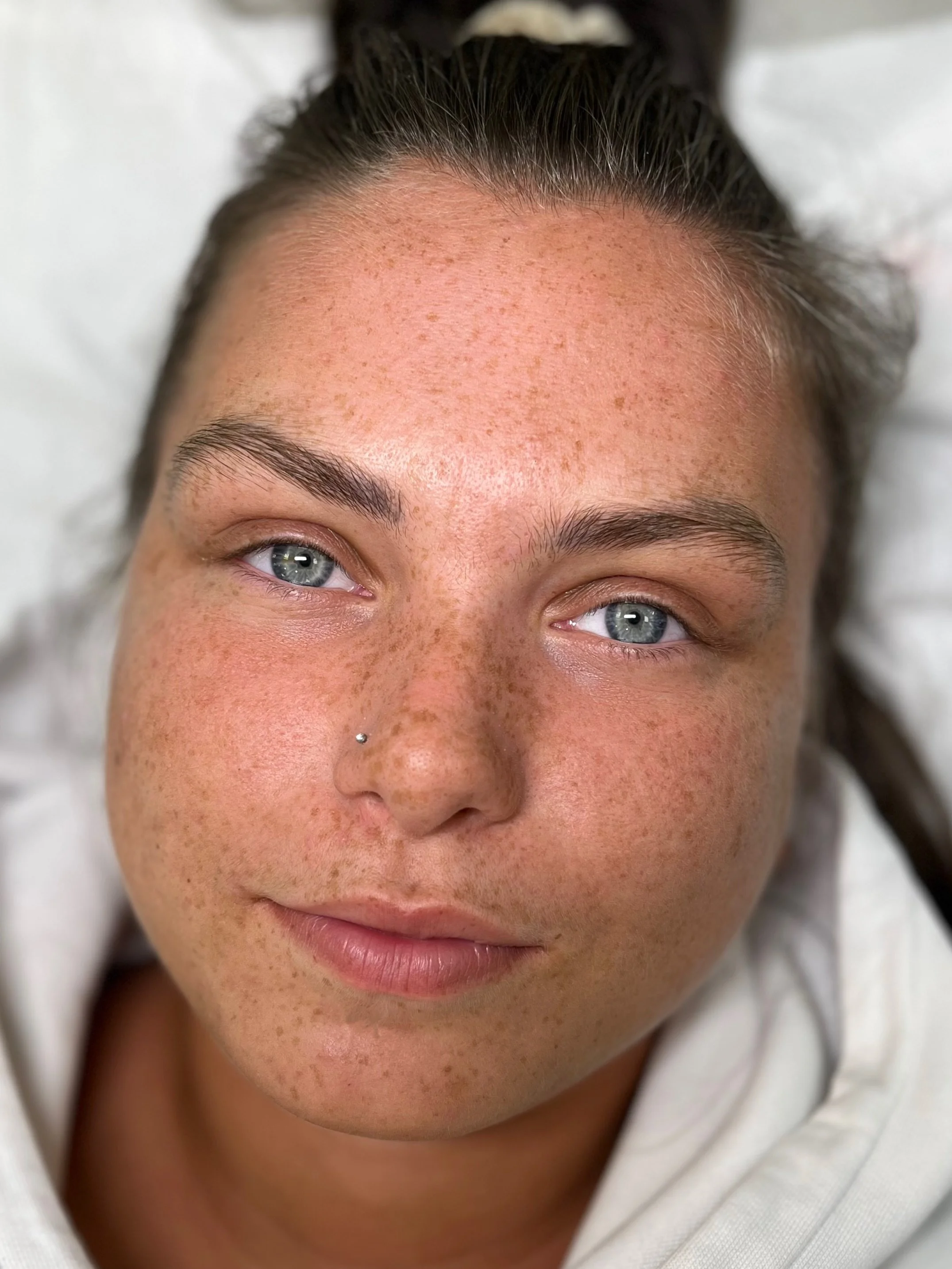 Microblading client before photo #microblading #eyebrows #before