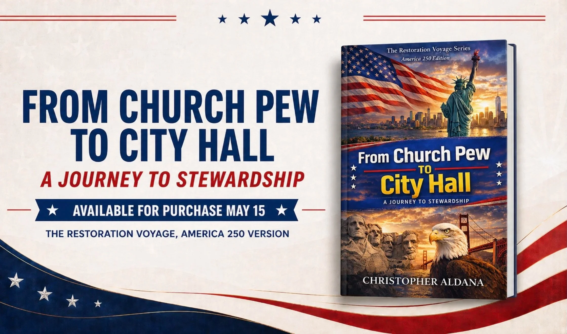 Christopher Aldana Announces New America 250 Book Releasing May 15