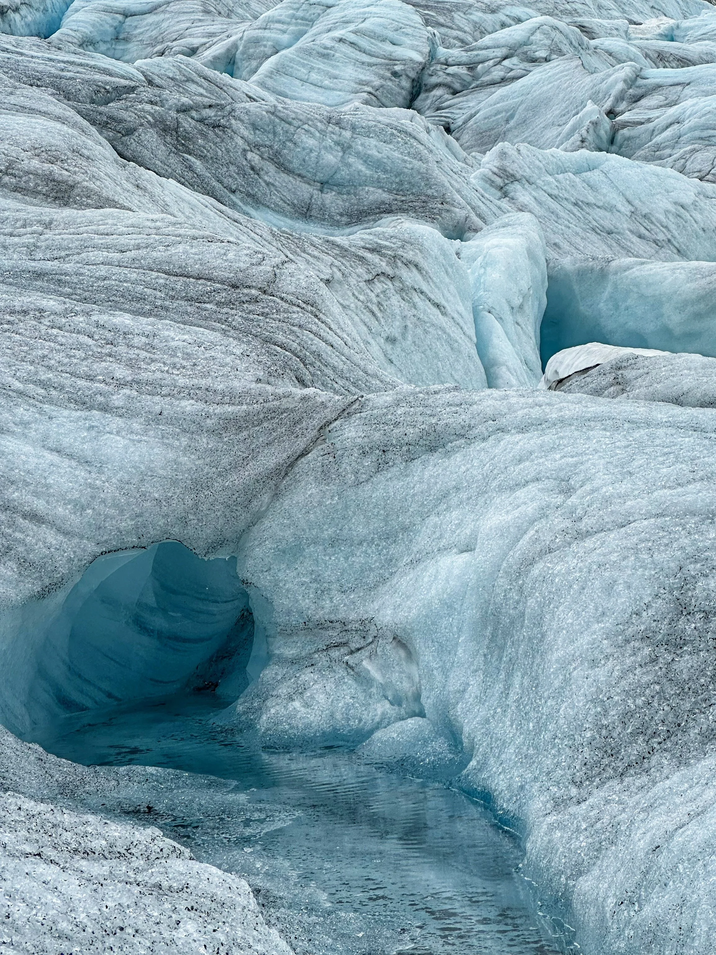 FOLDED GLACIAL ICE - Jostedal, Norway (July 30, 2026)