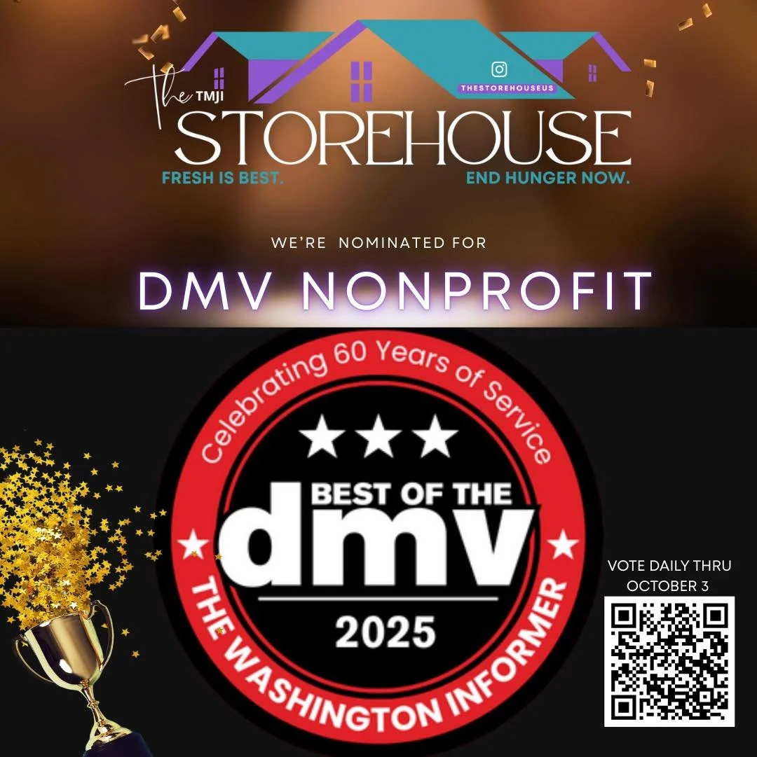 🚨 BIG NEWS 🚨
The StoreHouse has been nominated as the Best DMV-Based Nonprofit in the Washington Informer&rsquo;s Best of the DMV Awards! 💜🙌🏾

This nomination is a celebration of YOU &mdash; our community, our volunteers, and every neighbor we s
