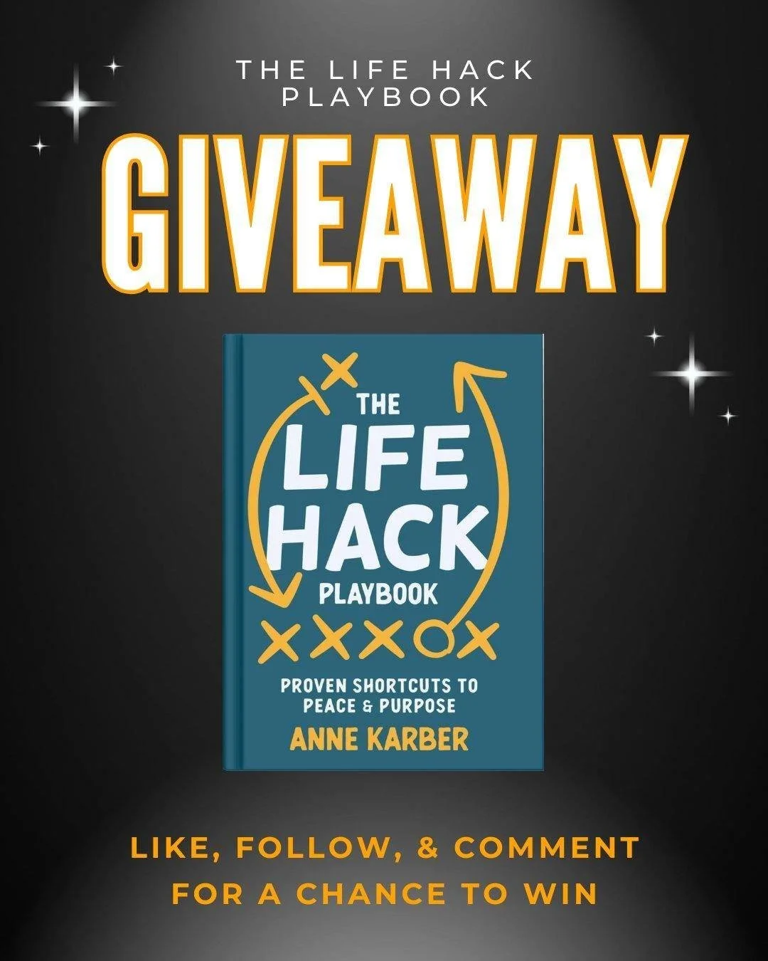 💫 BOOK GIVEAWAY 📖

We&rsquo;re giving away signed copies of The Life Hack Playbook! Not because you need another book, but because you might need a wake-up call!

How to enter:
 
1️⃣Like this post
2️⃣ Follow us
3️⃣ Comment: What&rsquo;s one area of