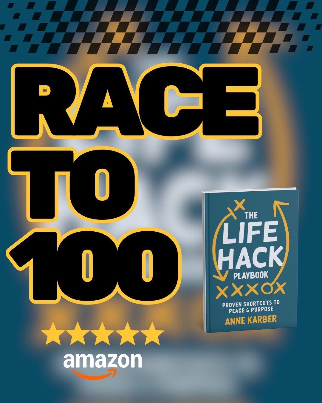 🚨 WE&rsquo;RE ON A MISSION. 🚨
 
Race to 100 Amazon reviews: 
If you&rsquo;ve already read The Life Hack Playbook but haven&rsquo;t dropped a review yet&hellip;
What are you waiting for?? 👀
 
Your review is not &ldquo;just a review.&rdquo;
It tells