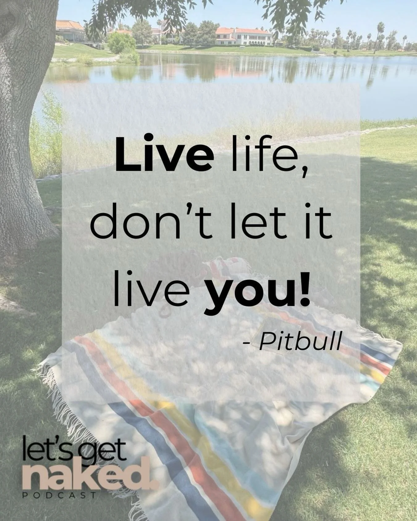 Life isn&rsquo;t lived from the sidelines! 

Kill the NPC and start doing some main character shit!