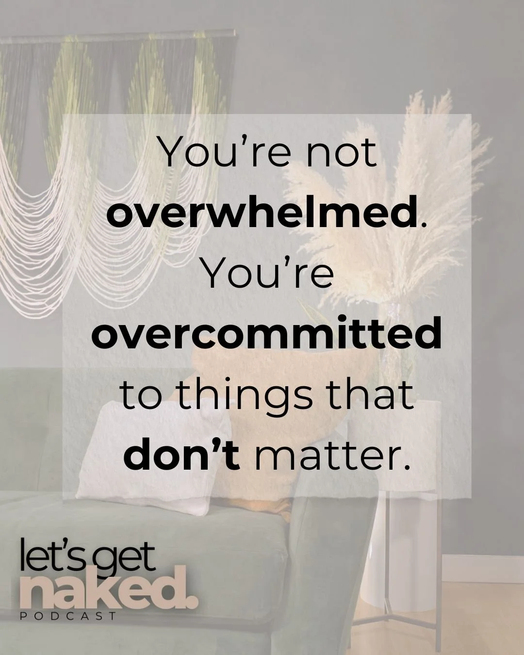 You&rsquo;re not overwhelmed.
You just said yes to too much shit that doesn&rsquo;t deserve your energy.

Cut it.
Reclaim it.
Or stay busy being exhausted for no reason.

The choice is yours.