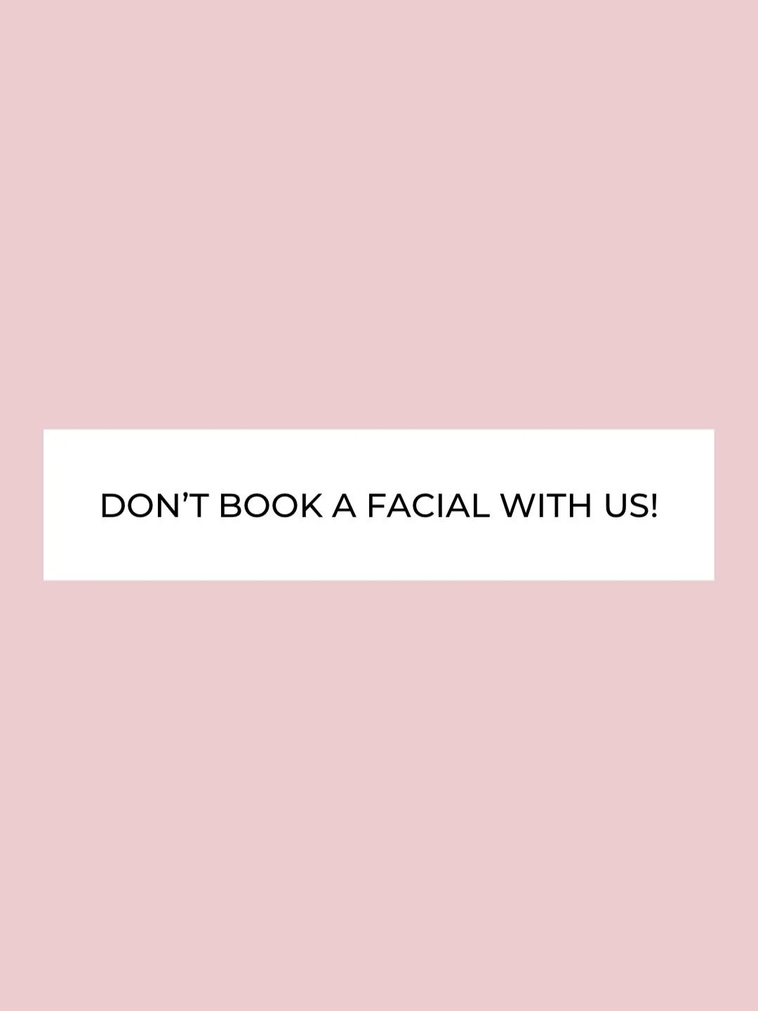 Unless you actually want REAL results. 💥

Healthy, glowing skin takes more than just a fluffy facial.

At @therapybykrystal , our certified skin specialists tailor every treatment to your skin goals &mdash; using professional Lira Clinical or &Eacut