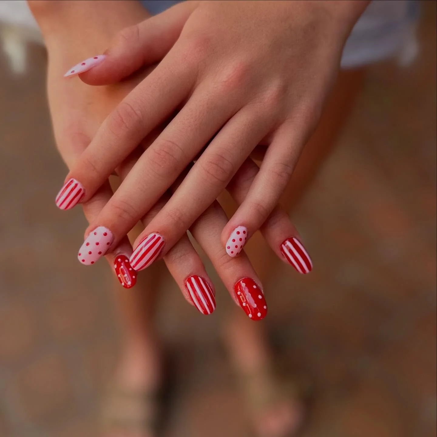 Nails by @therapybyashli 🍭