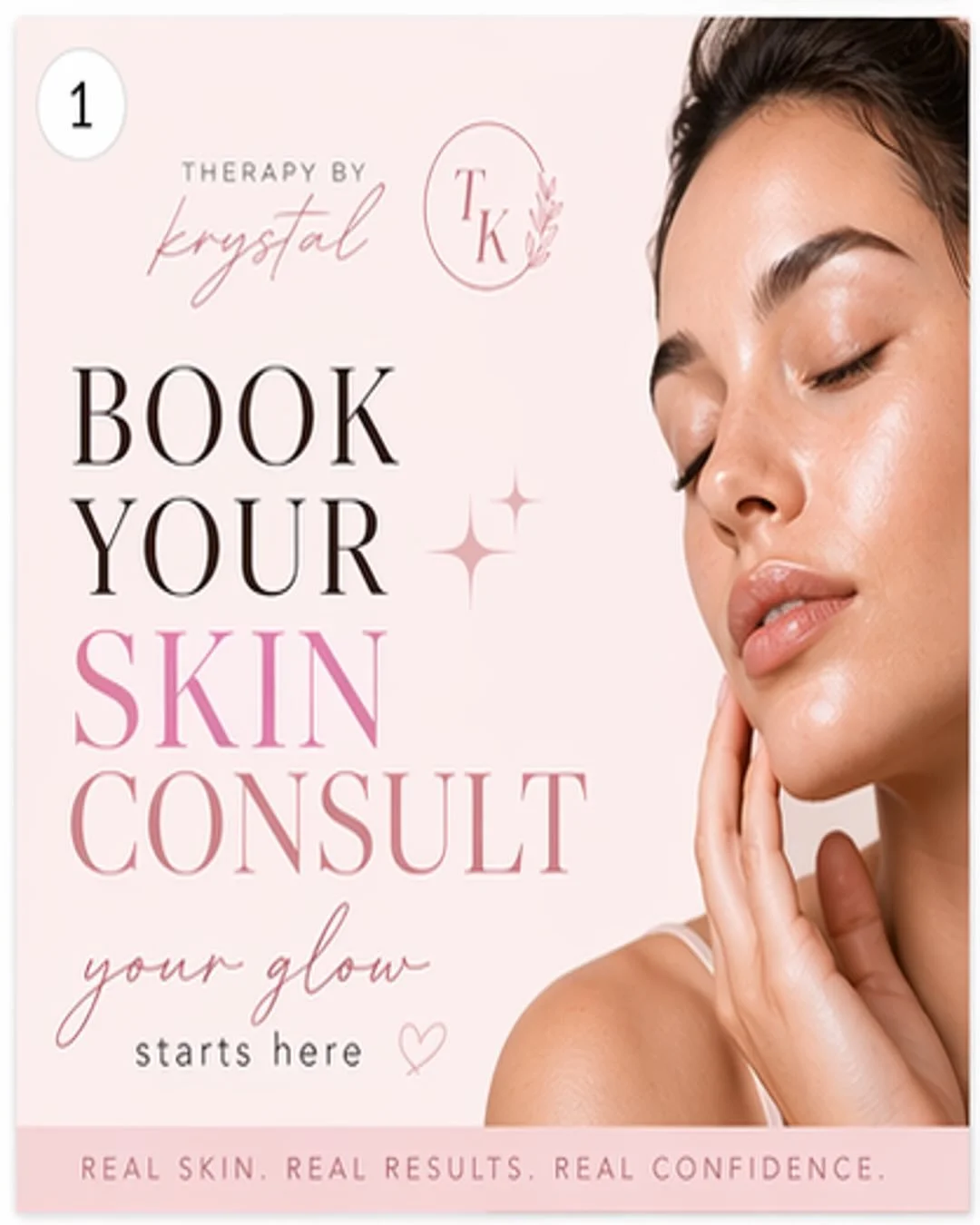 Limited consult spots left for this month 🤍
Once they&rsquo;re gone &mdash; they&rsquo;re gone.

Comment &ldquo;SKIN CONSULT&rdquo; to book or secure your spot online @therapybykrystal