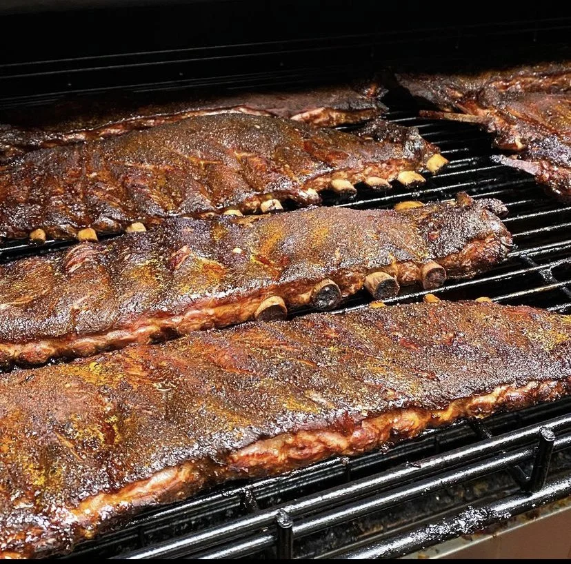 Ribs In Smoker .jpg