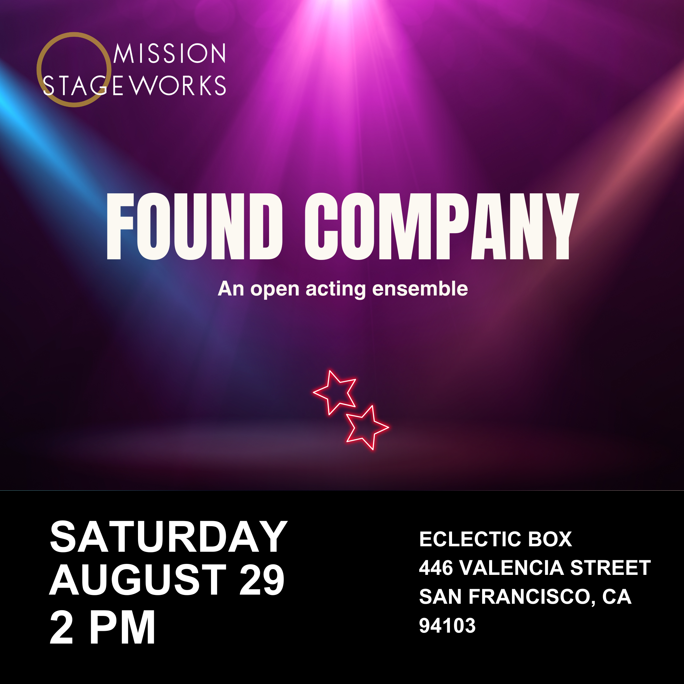 Found Company: An open acting ensemble