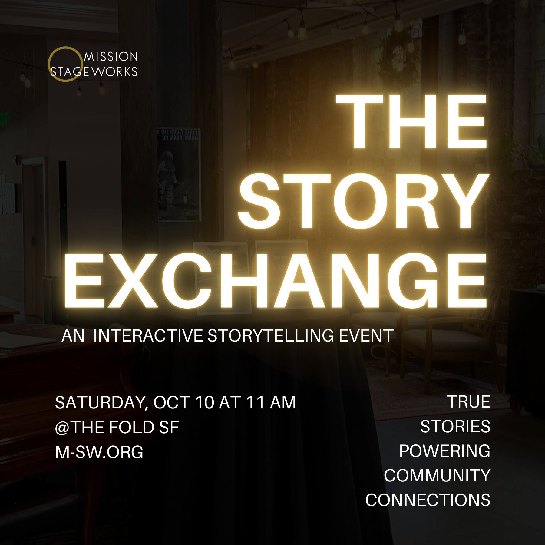 The Story Exchange: An Interactive Storytelling Event