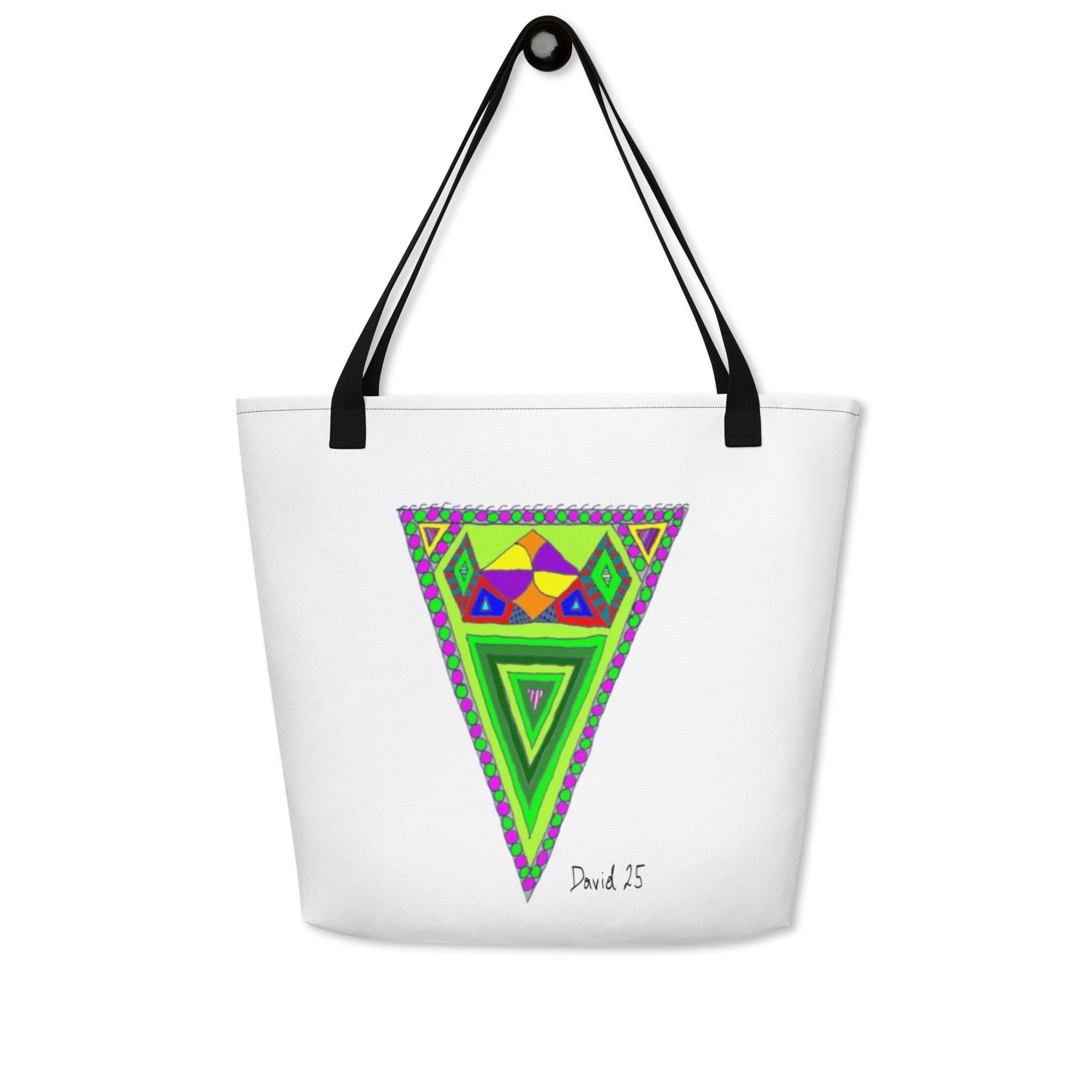 All-Over Print Large Tote Bag 