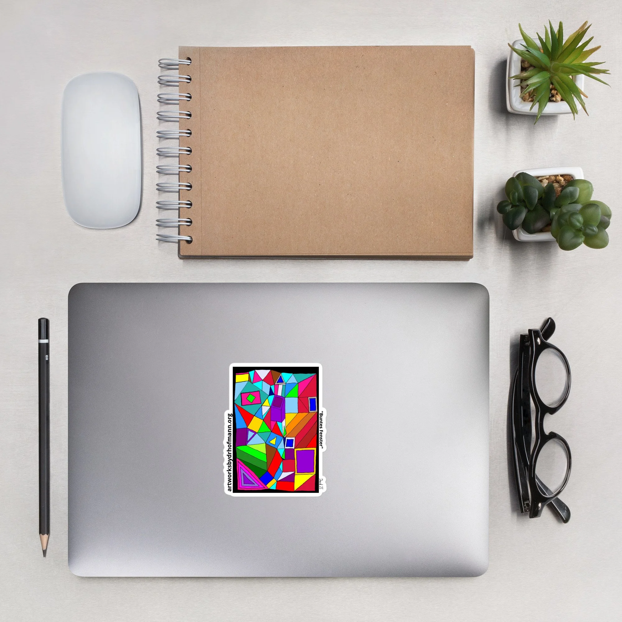 Bubble-free stickers 
