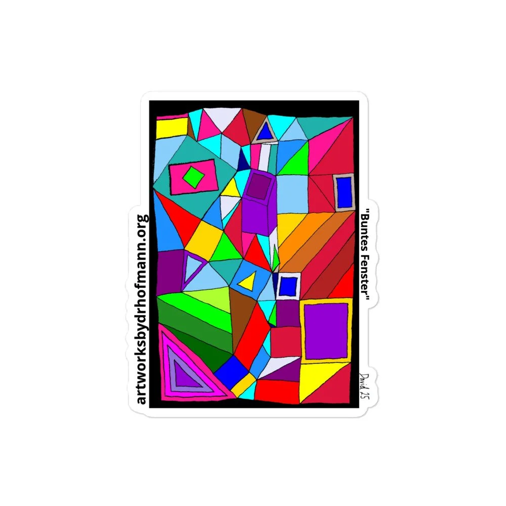 Bubble-free stickers 