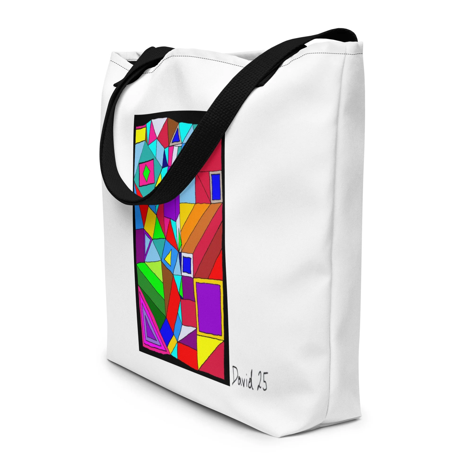 All-Over Print Large Tote Bag 