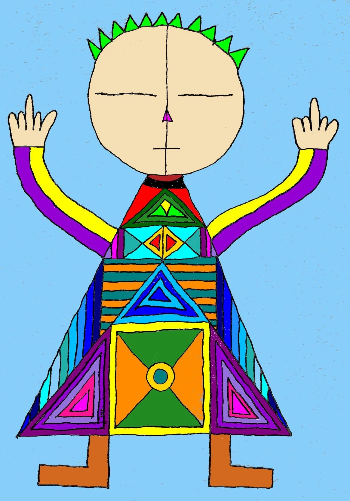 "Flip-off man"