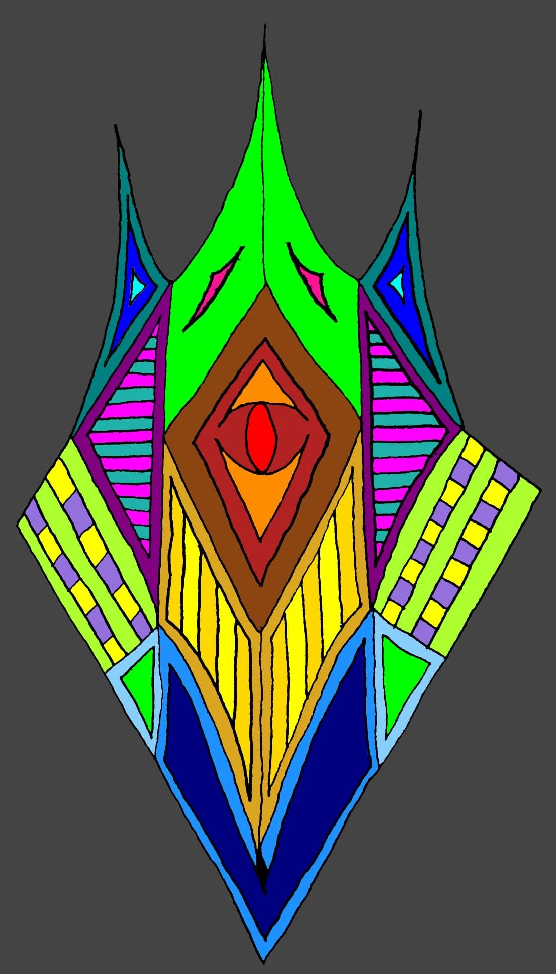 "Mandala face 2"