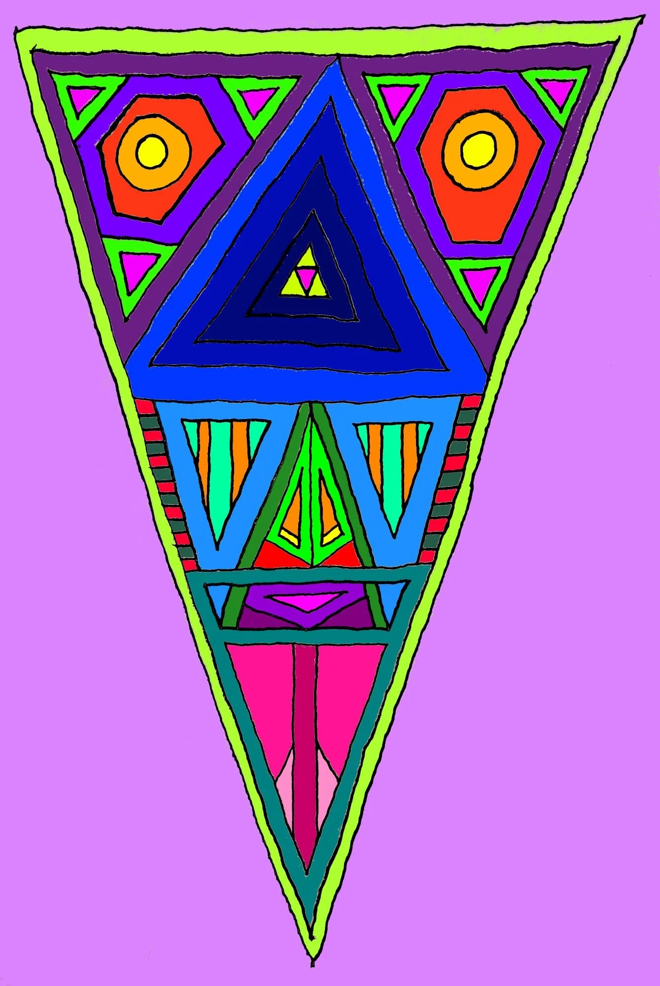 "Red eye triangleman"
