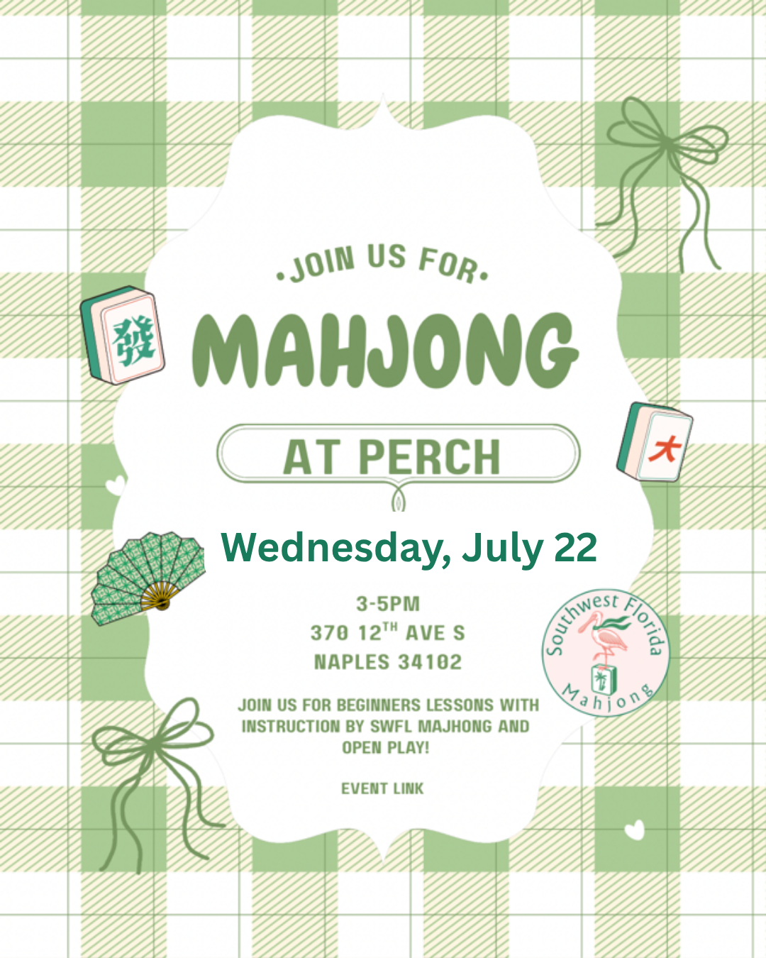 Perch Boutique Naples Lessons and Open Play