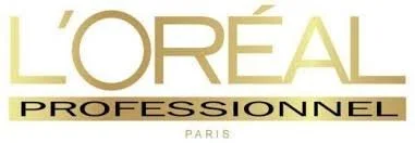 L'Oréal Professionnel logo in gold and black text.