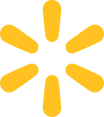 Walmart logo with a yellow starburst design.
