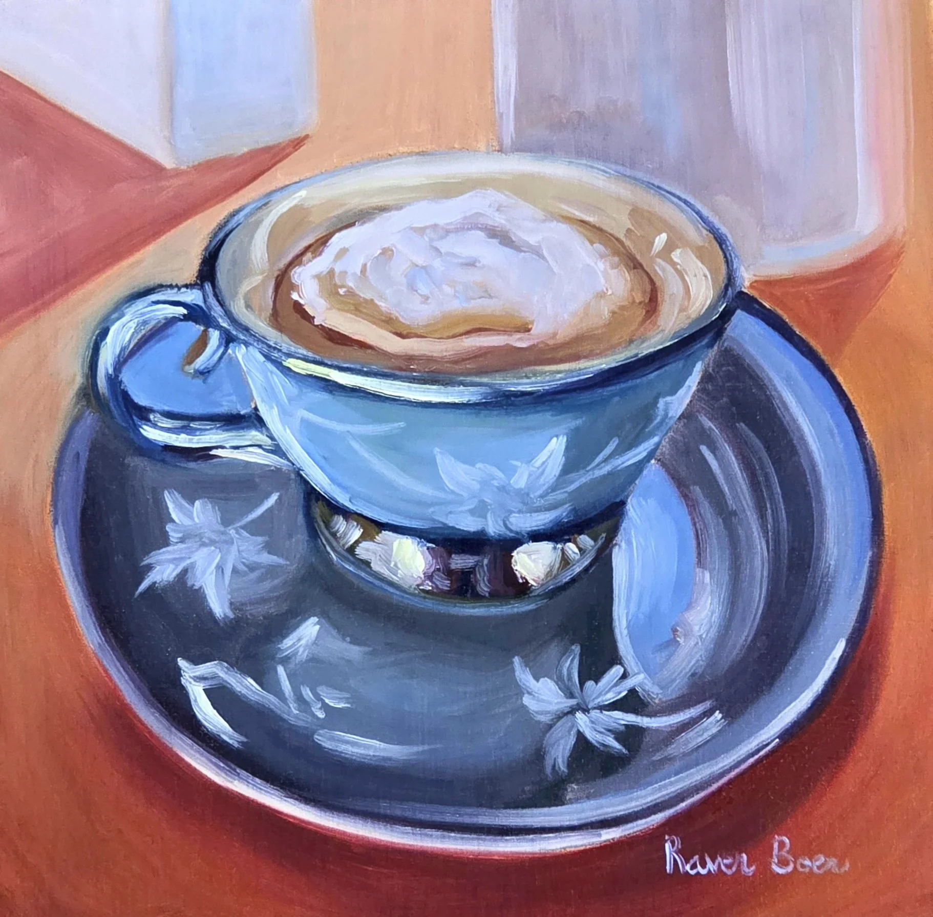 Oil on board 8"x8", 2025-2026