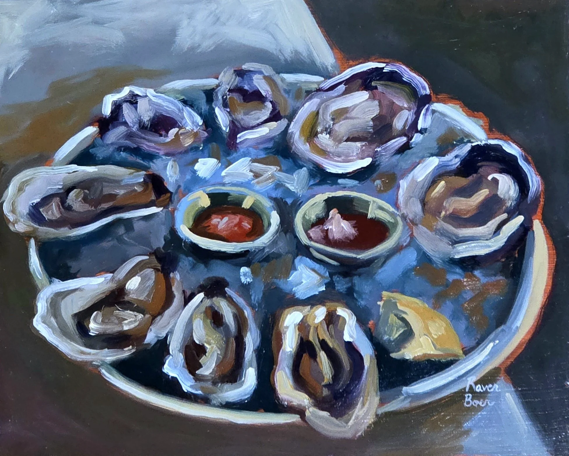Oil on board 8"x10", 2026