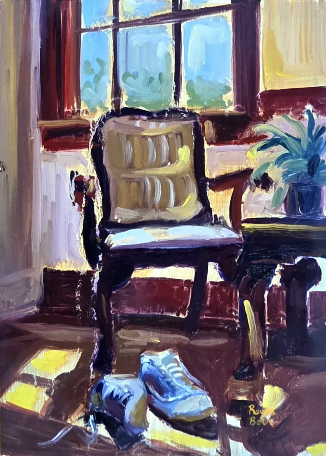 Oil on board 5"x7", 2026