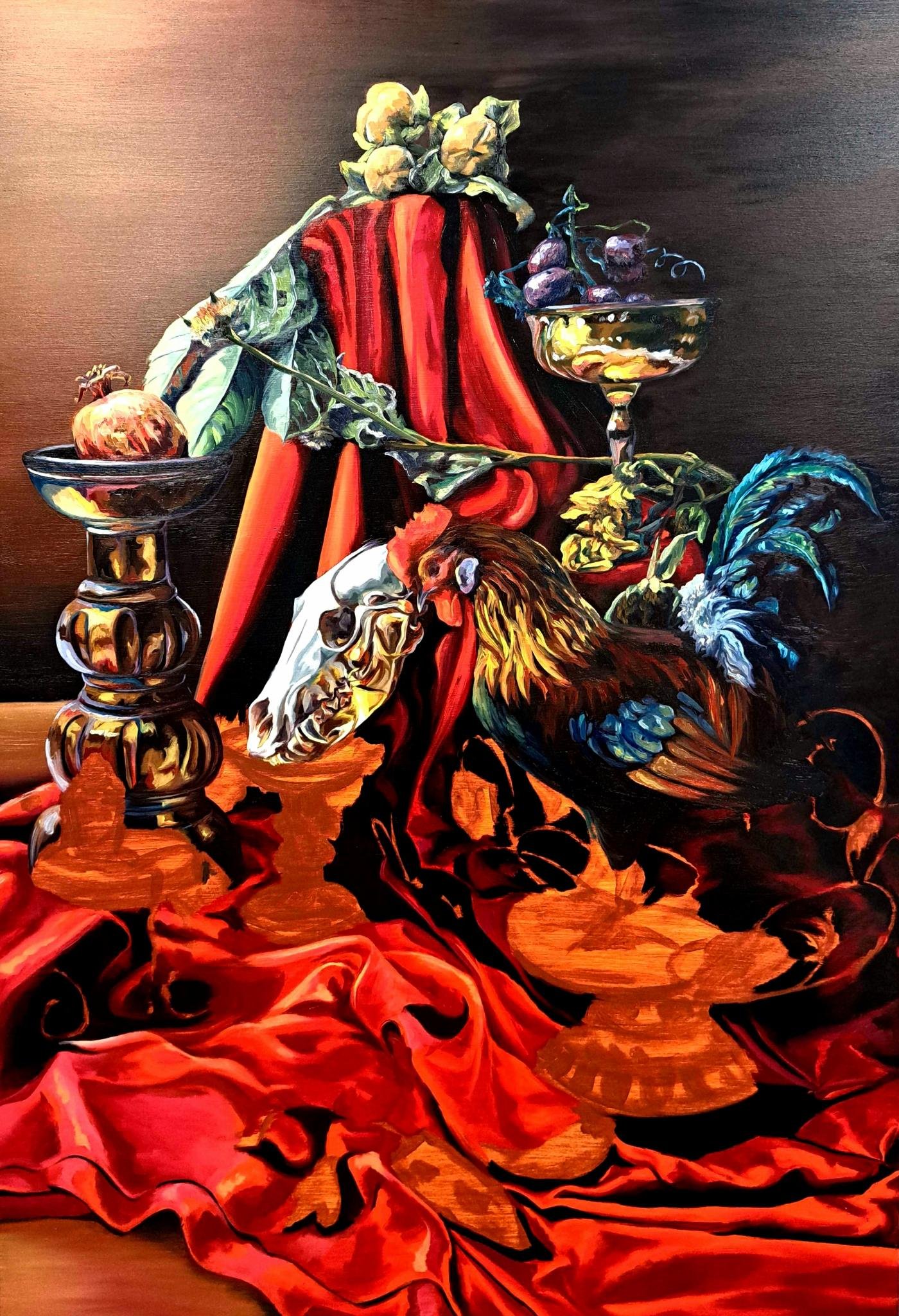 Painting in progress