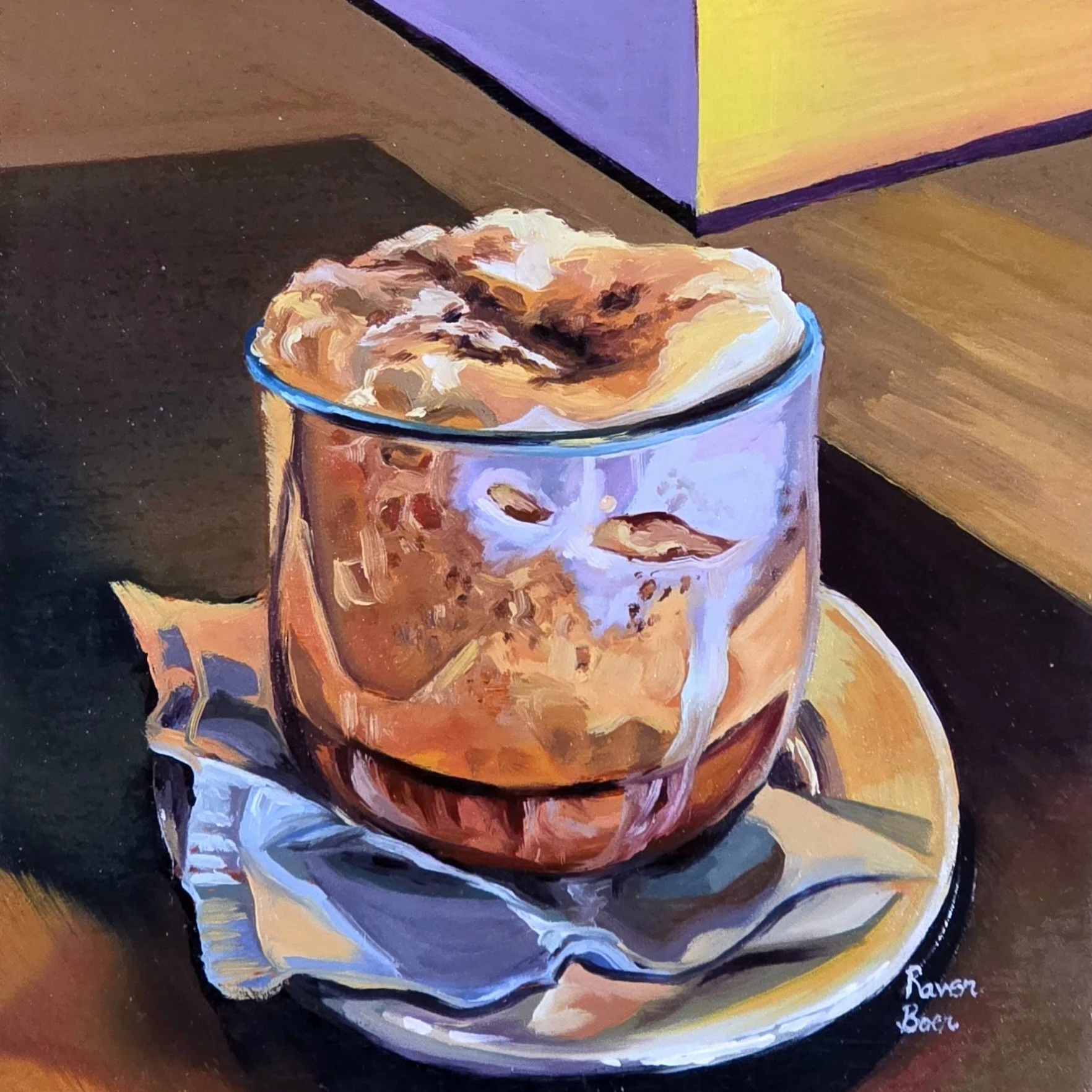 Oil on board 8"x8", 2025-2026