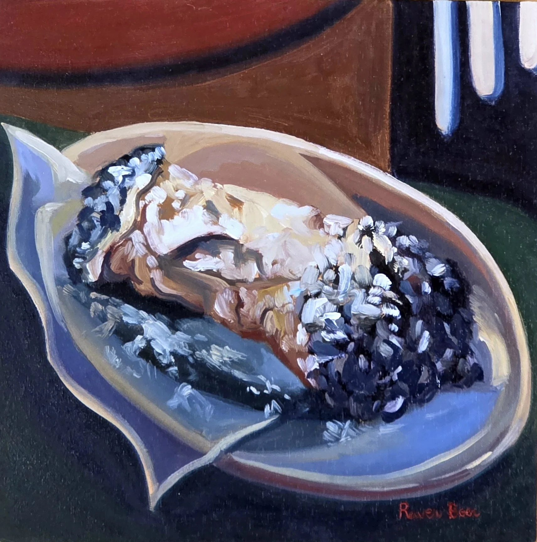 Oil on board 8"x8", 2025-2026