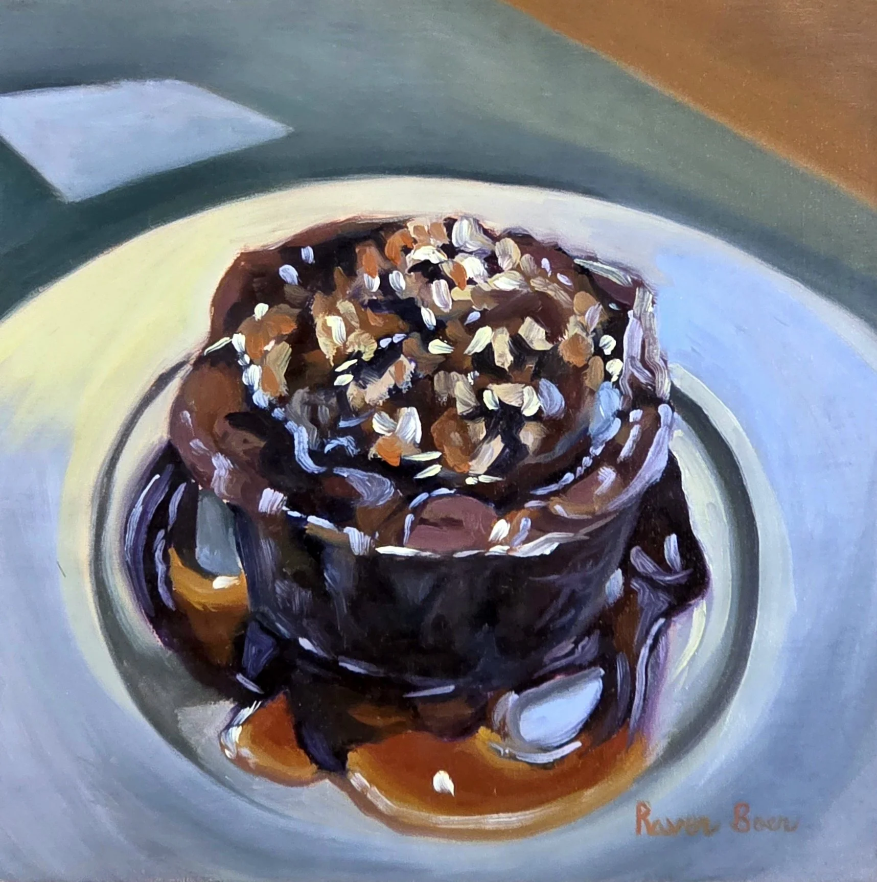 Oil on board 8"x8", 2025-2026