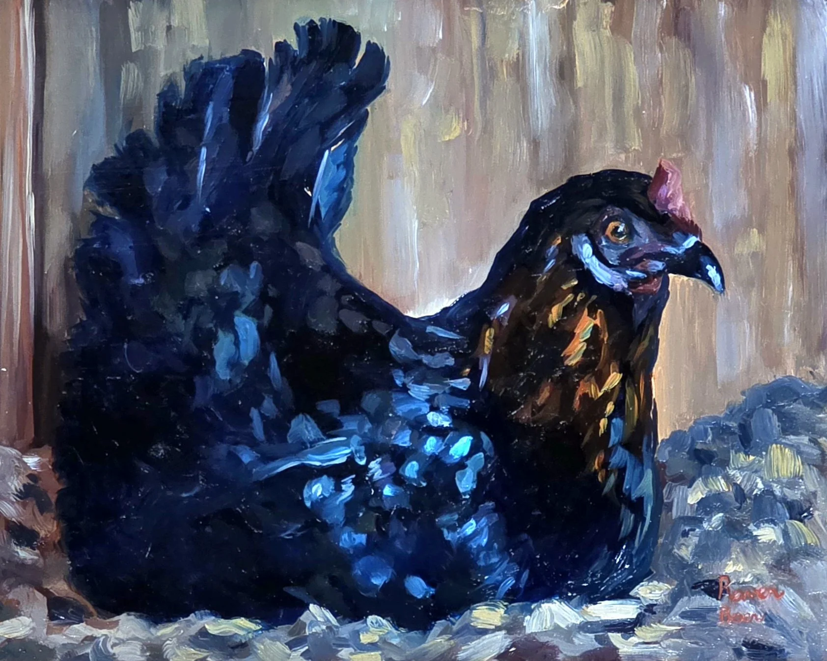 Oil on board 8"x10", 2026