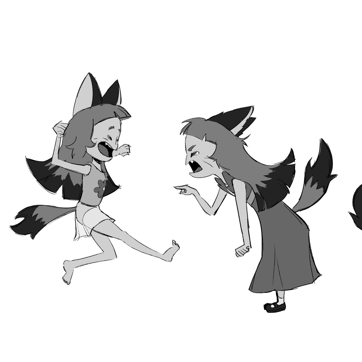 Some poses for my character Kiko!

#characterdesign