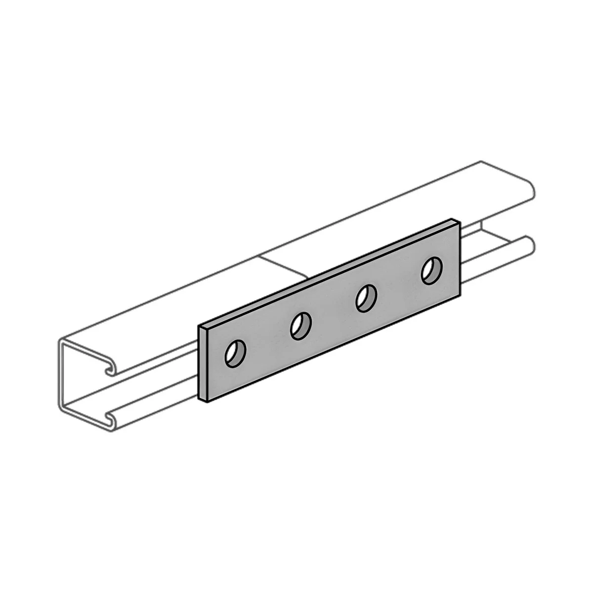 4-Hole Splice Plate