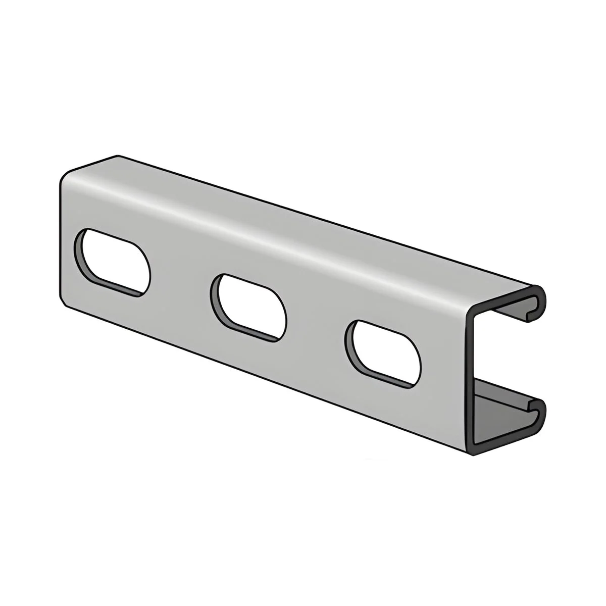13/16" x 1-5/8" "Shallow" - Half Slot