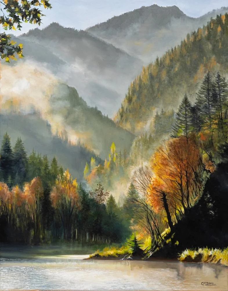 "High Country Haze" 22"x28" Oil on Canvas