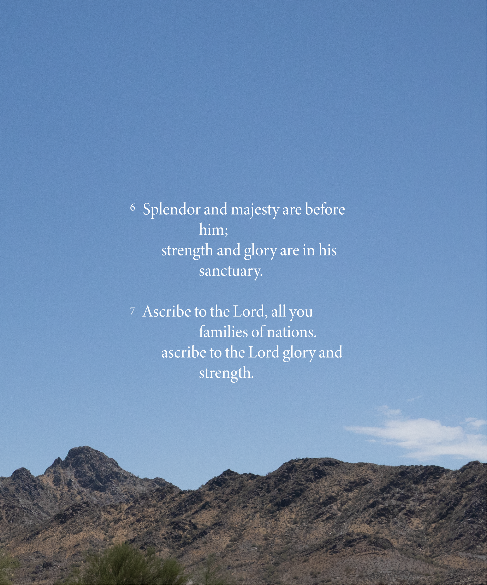 Psalm 96 | 8.2.26 | Scripture | †.png