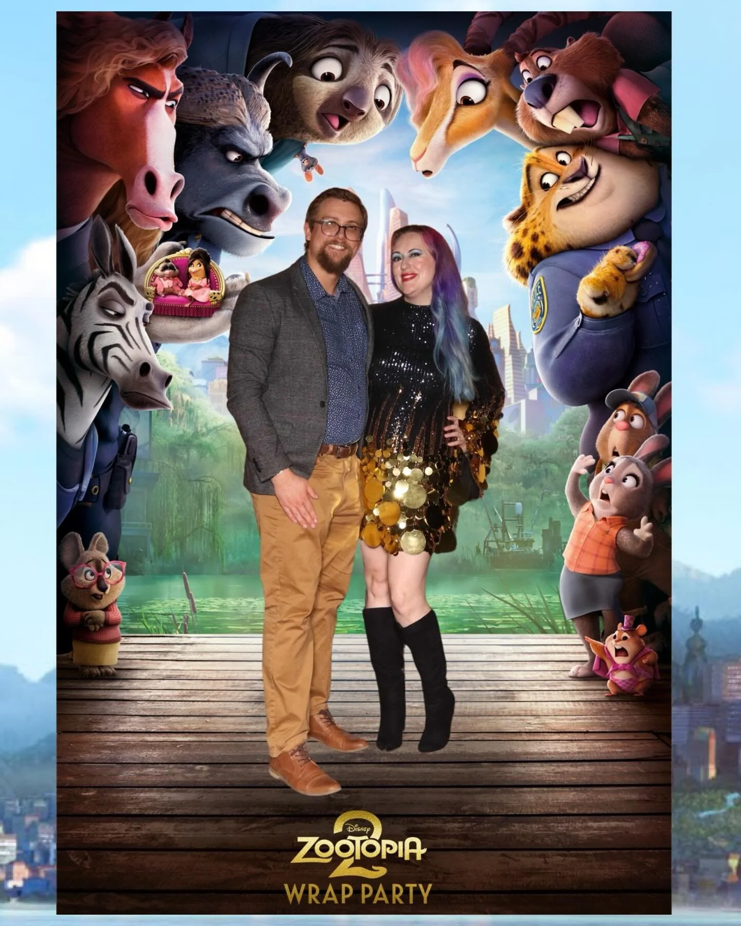 😱😭 I never thought I&rsquo;d be able to check off &ldquo;Have name in a Disney Park&rdquo; off my bucket list!

🐰🦊 All of the Zootopia 2 love for our studio has been amazing, and although I didn&rsquo;t work directly on the film, my Creative Lega