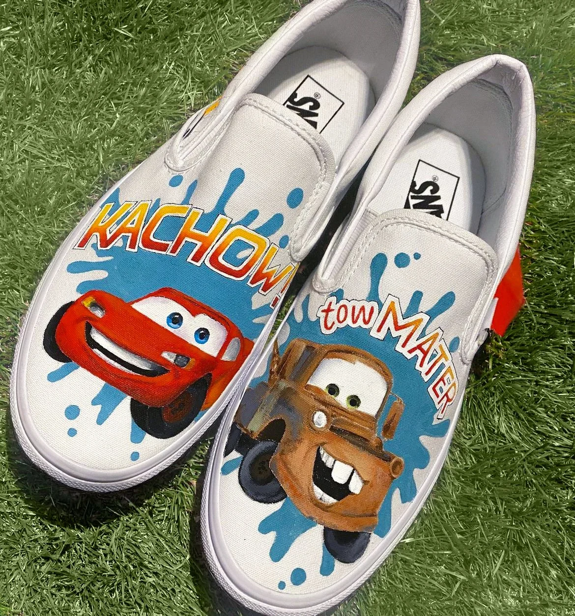 CARS - Hand Painted Vans
