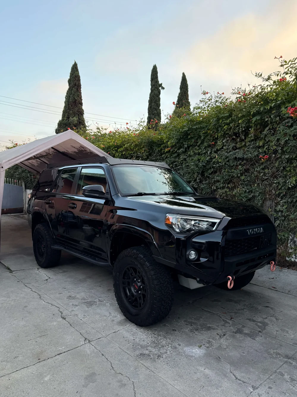 Black Toyota 4Runner SUV