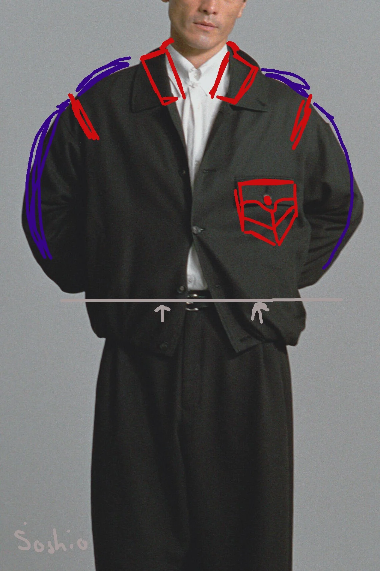 SOSHIOTSUKI '26 Jacket Study