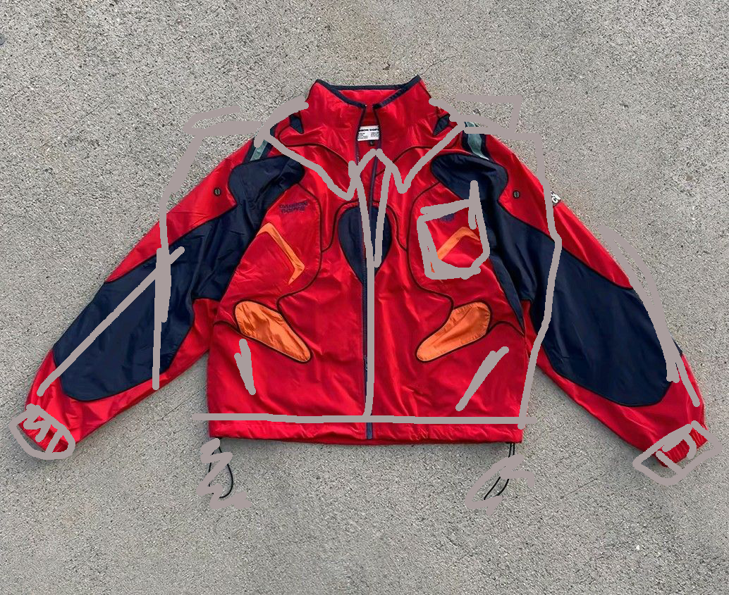 Notes from Evangelion Inspired Jacket