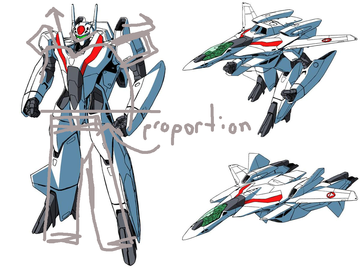 Notes from Valkyrie II Suit (Robotech, 1985)