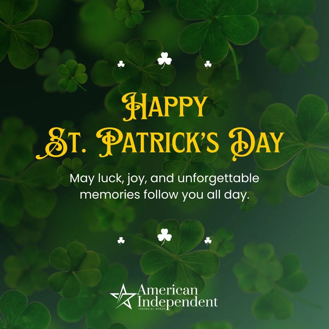 May luck follow you where ever you may go! 🍀