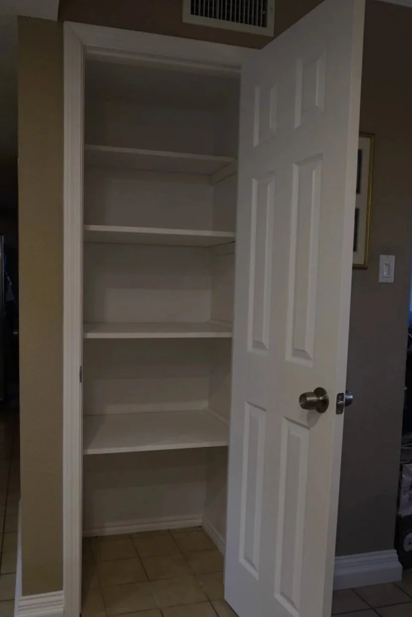 Pantry Storage Refreshed