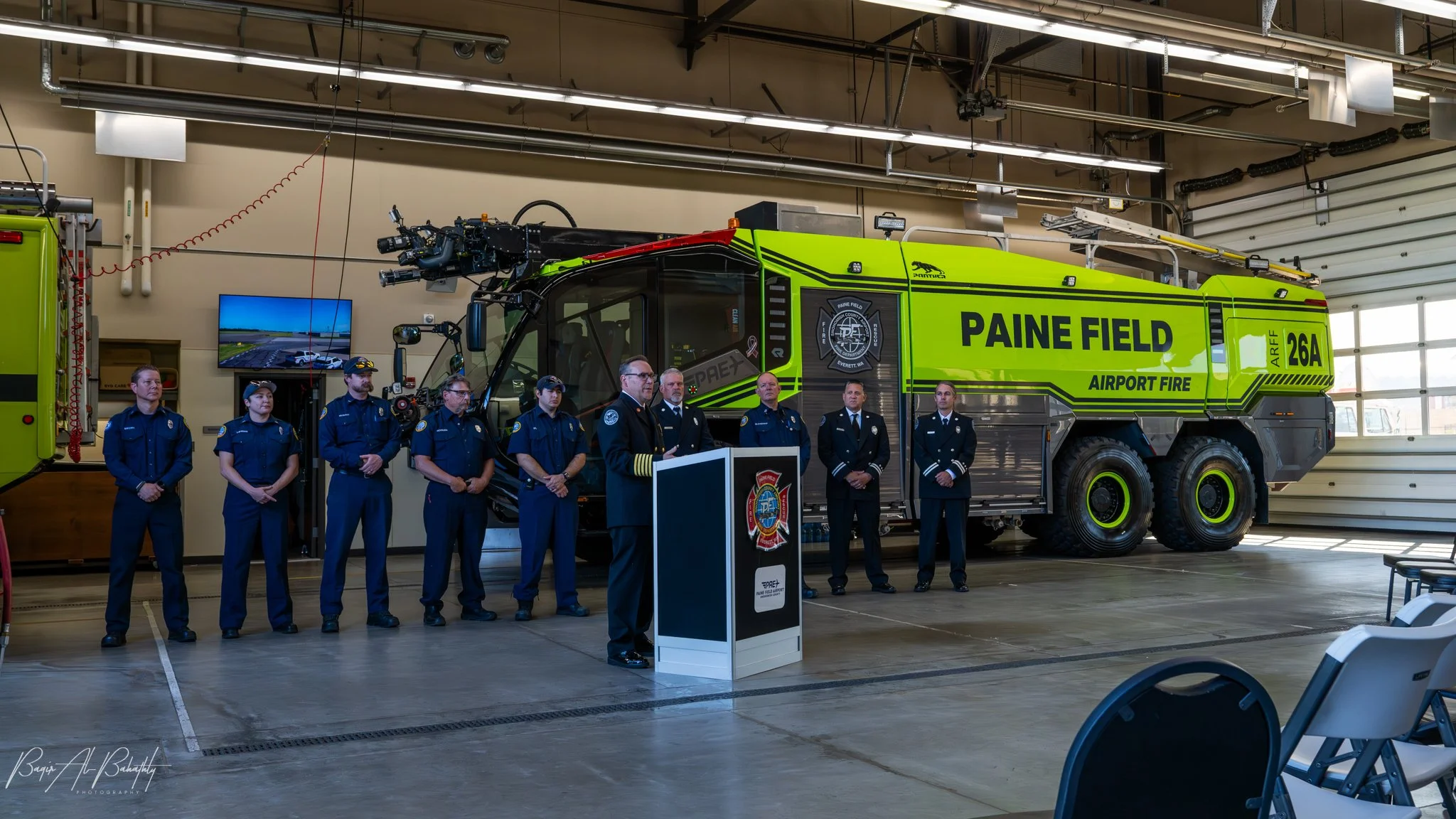 Paine Field Fire ARFF 26B Ceremony