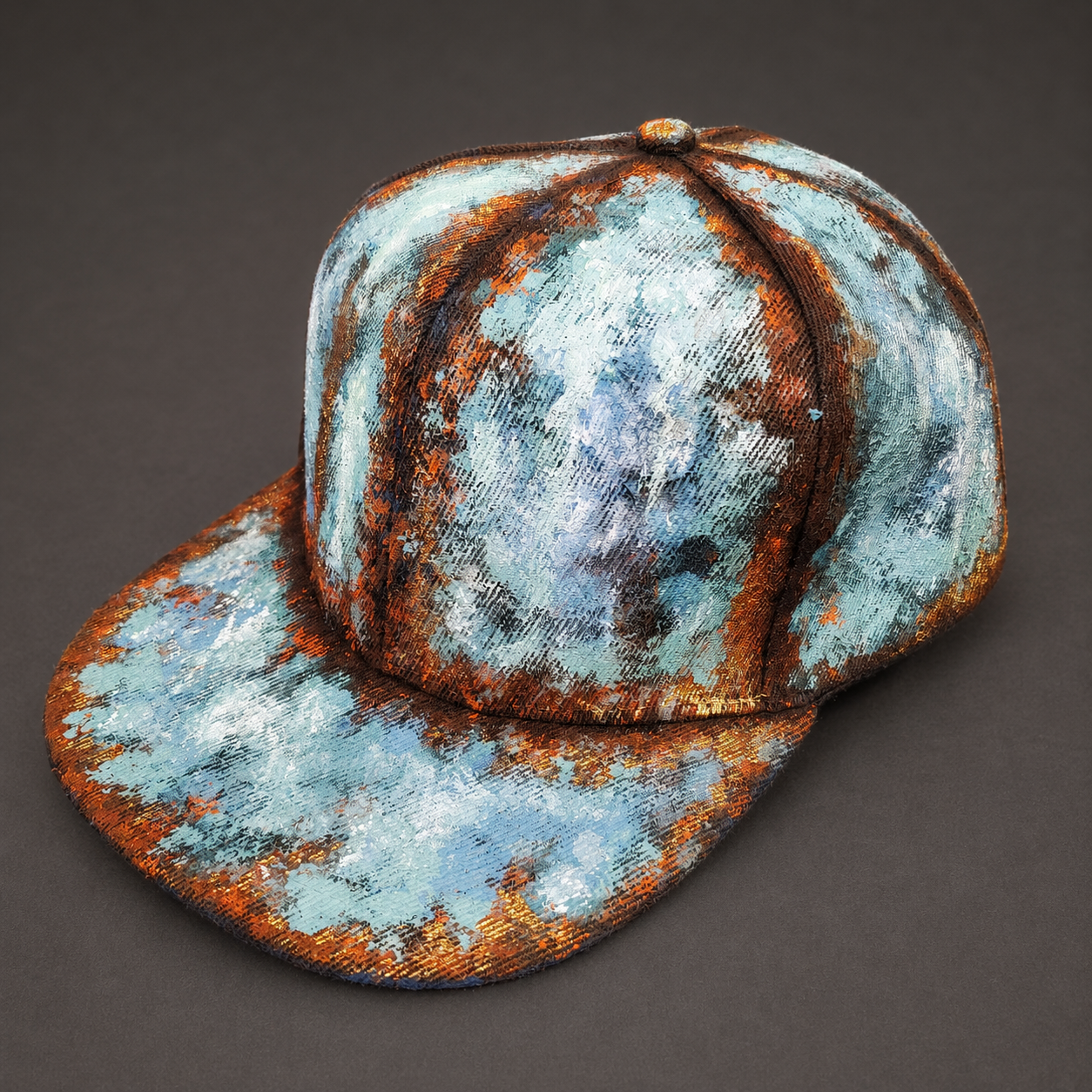 Rust Patina Hat