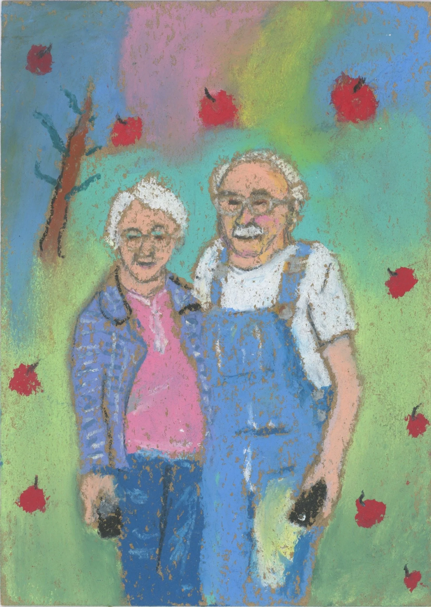 2 Character Custom Portrait 5 x 7 inches